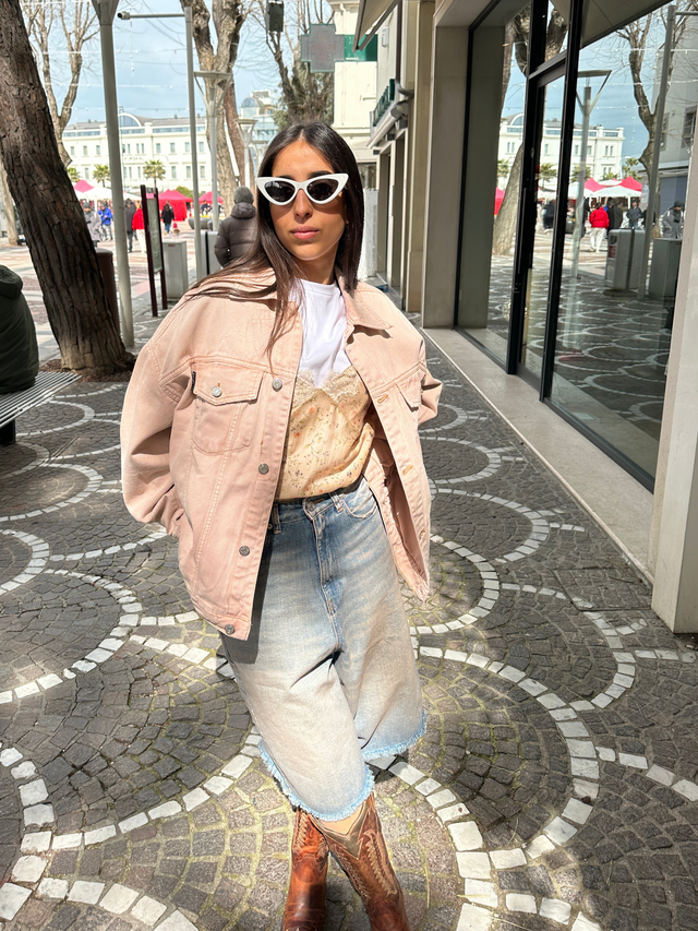 Giacchino Jeans Pink