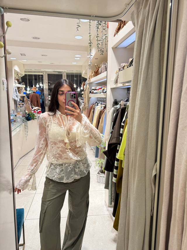 Camicia K-pizzo