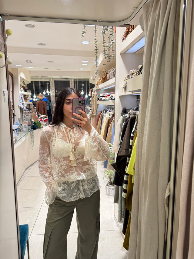 Camicia K-pizzo