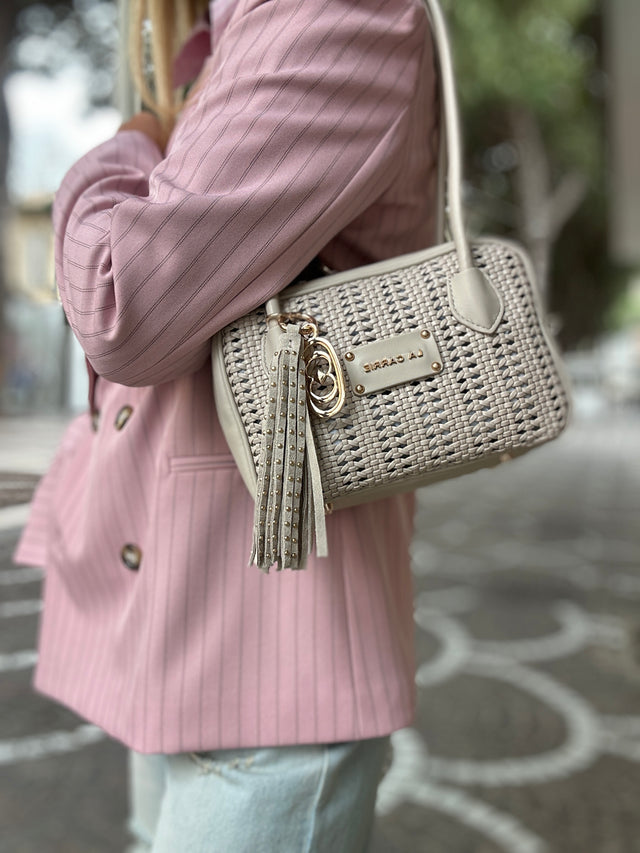 Borsa a Mano Woven mini