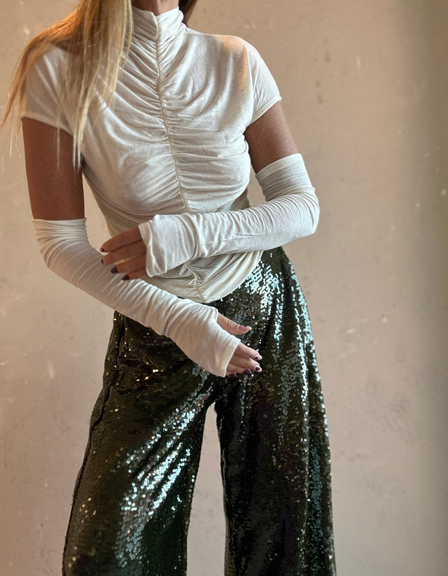 Maglia con manicotto