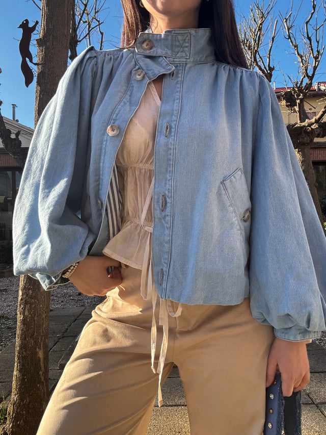Balloon Jeans Jacket