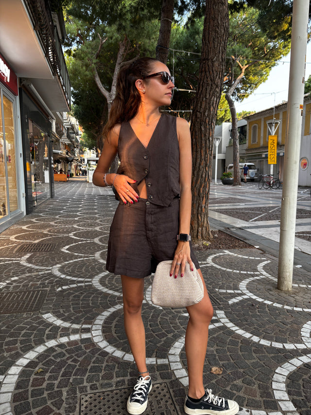 Gilet Lino
