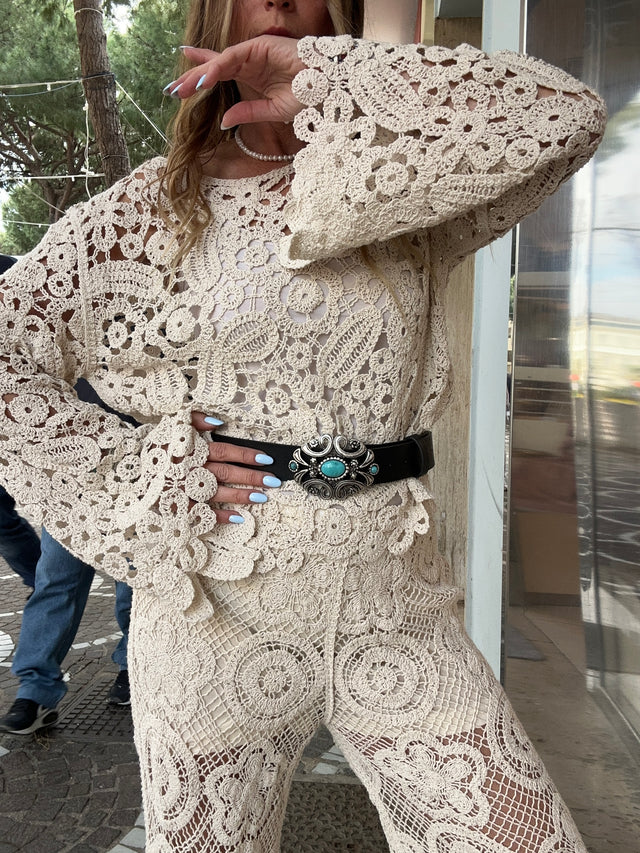 Maglia Crochet