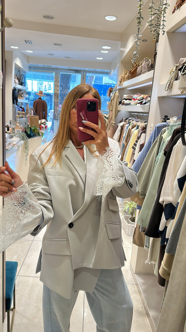 Blazer Light Grey