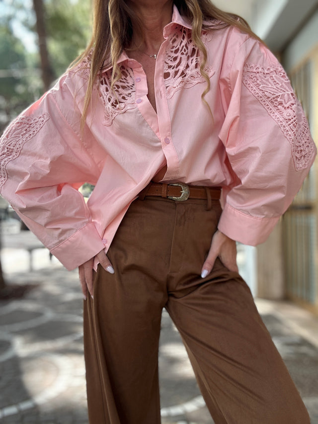 Camicia Macramè
