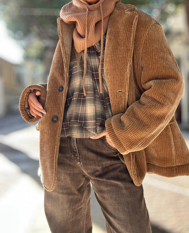 Blazer Cappottino Velvet