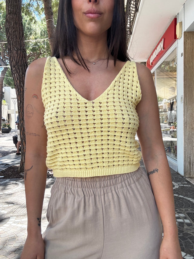 Top crochet Saint Tropez