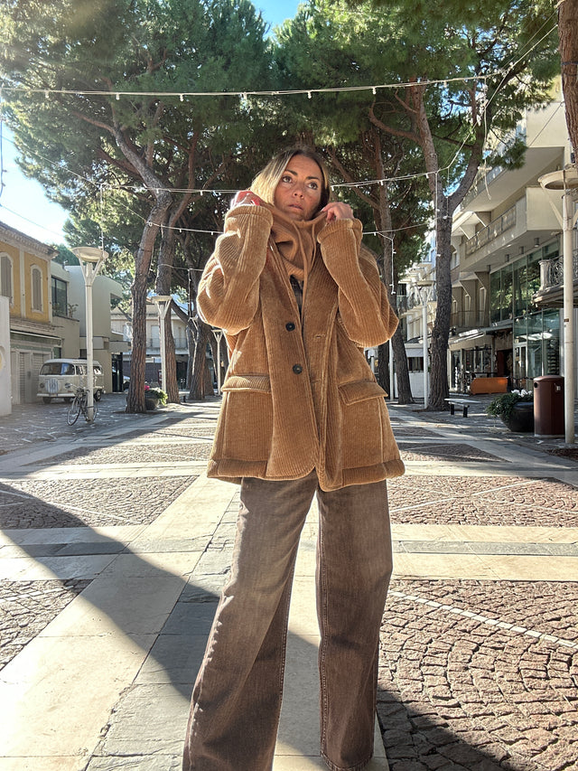 Blazer Cappottino Velvet