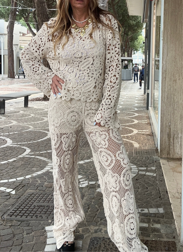 Maglia Crochet