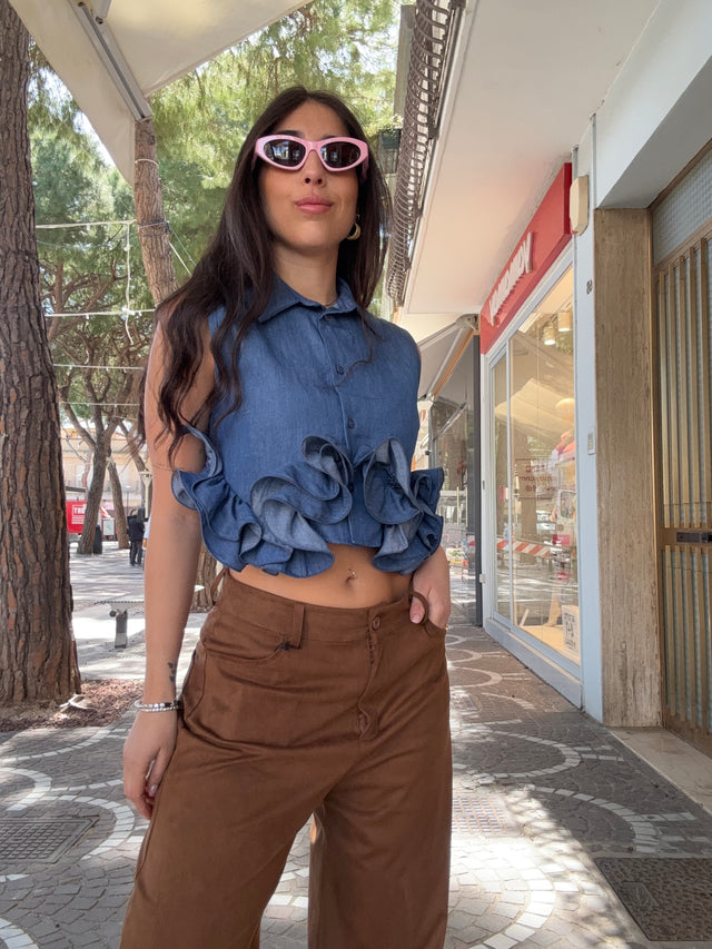 Top in jeans Jessy