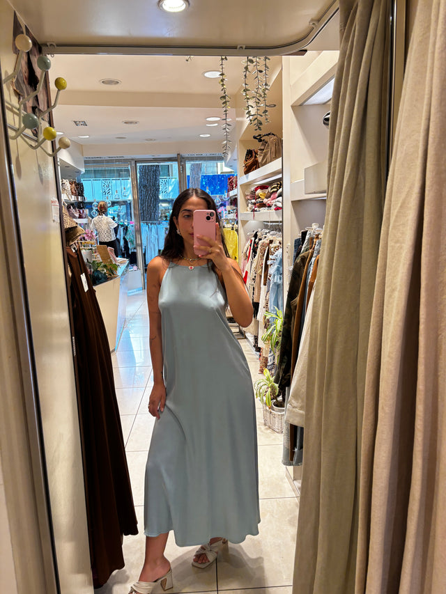 Vestito satin Vicolo