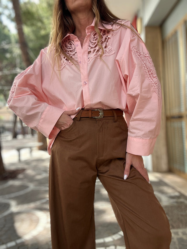 Camicia Macramè