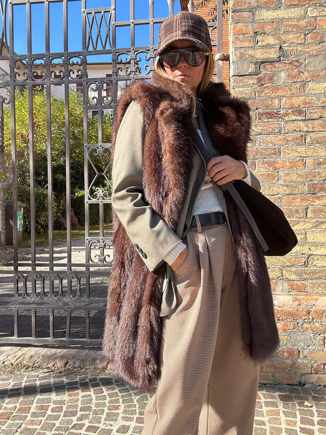 Gilet Eco Visone