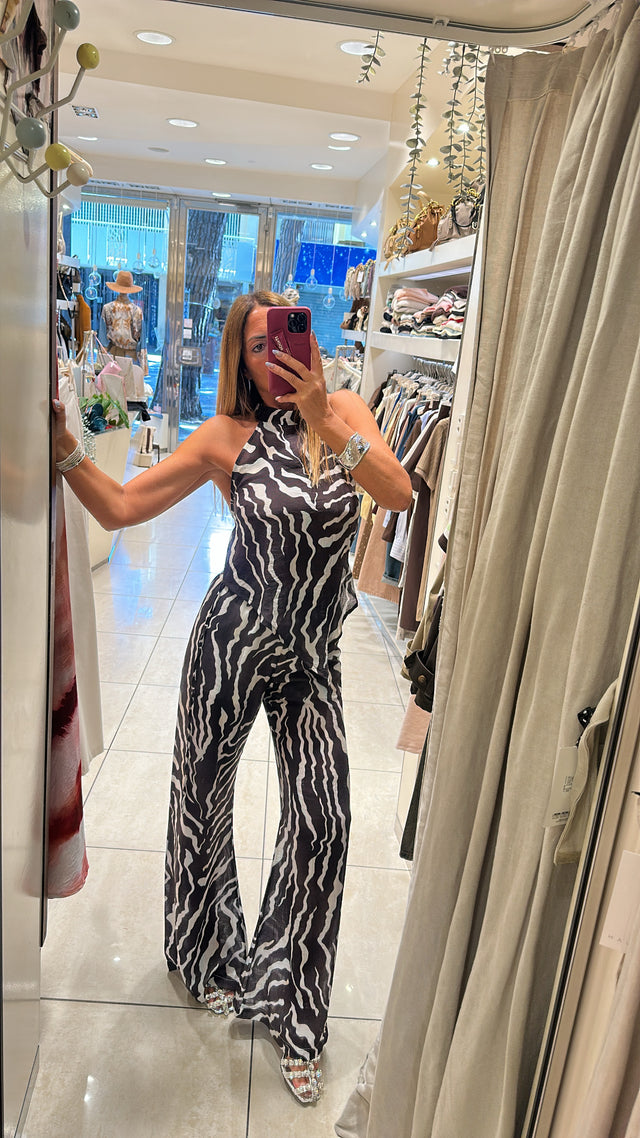 Top Zebrato Fazzoletto