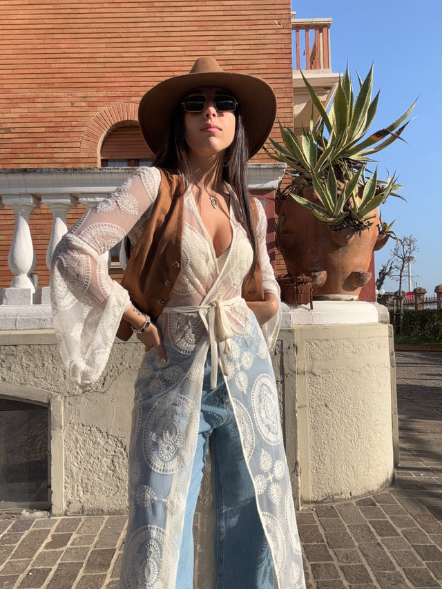 Abito Chemisier Boho