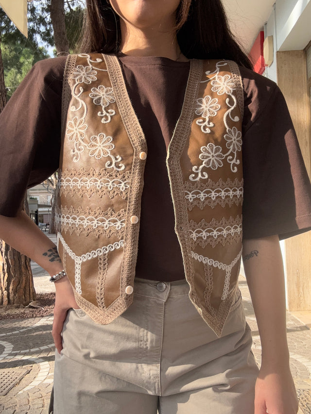 Gilet Ricami