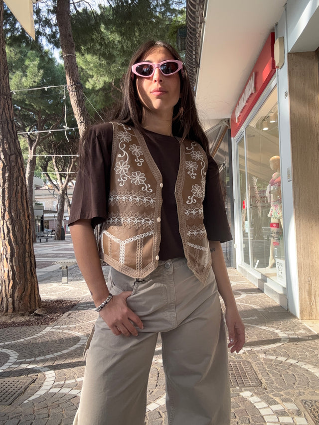 Gilet Ricami