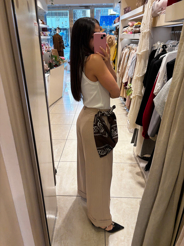Pantalone Diana con bandana