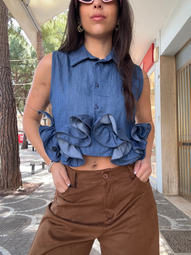 Top in jeans Jessy