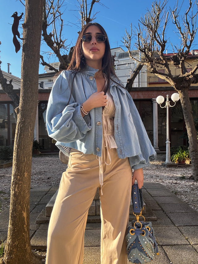 Balloon Jeans Jacket