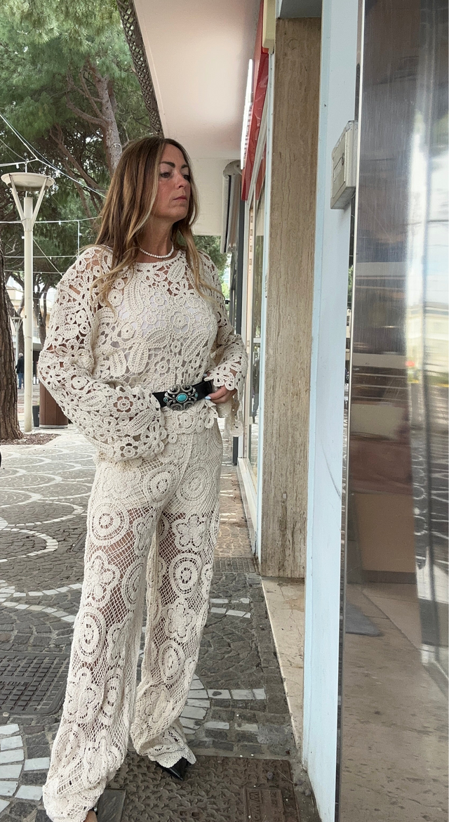 Pantalone Crochet