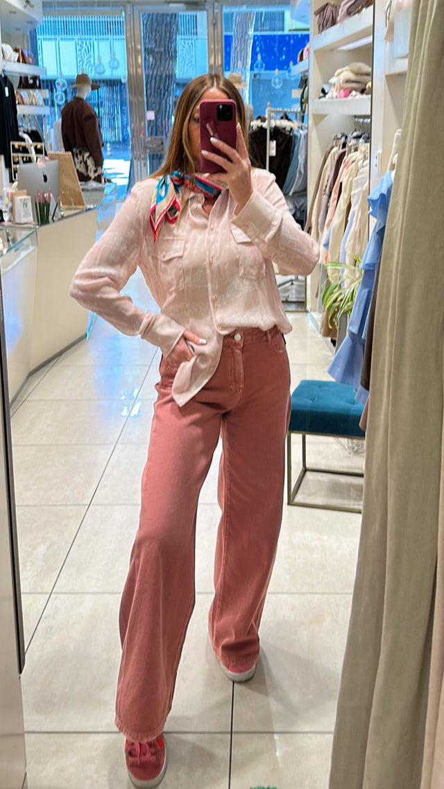 Camicia Cipria Bandana