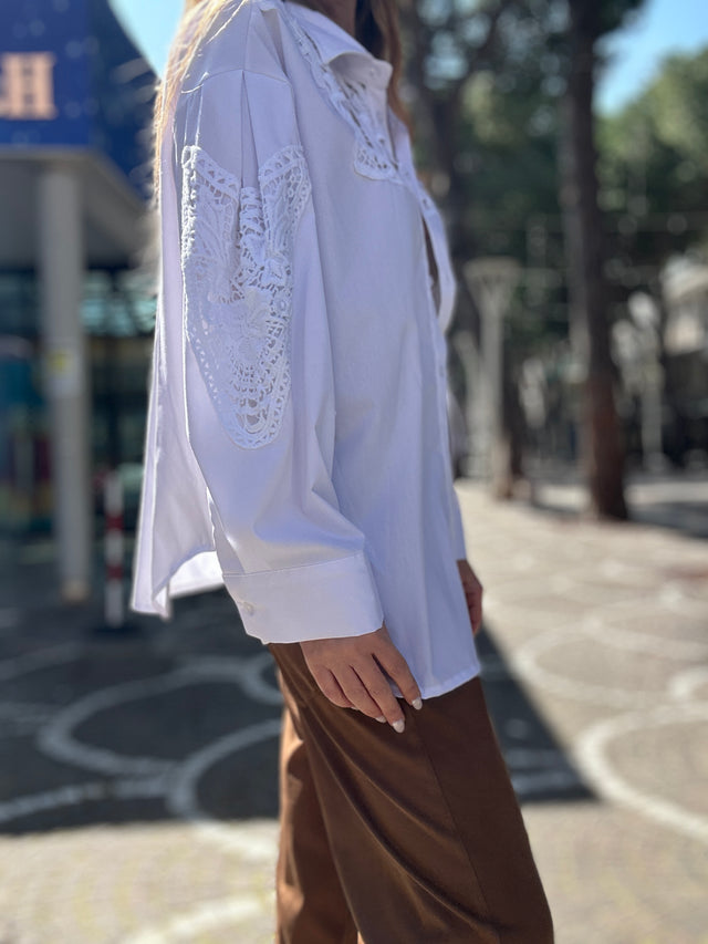Camicia Macramè