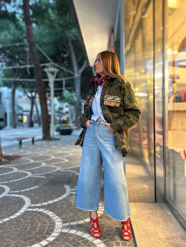 Jeans Bermuda Long