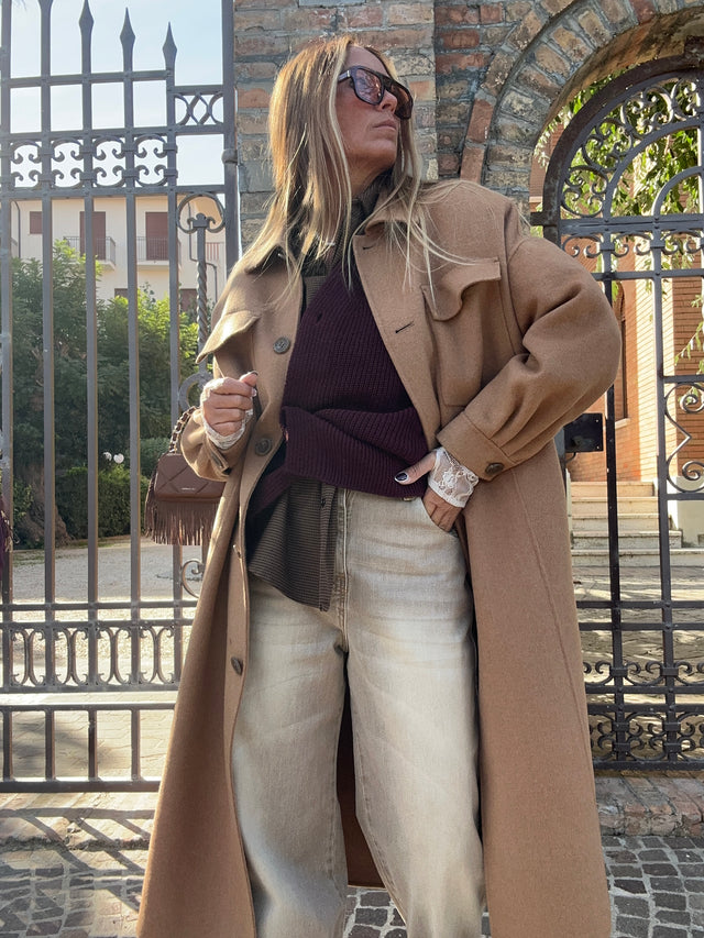 Cappotto Camicia Kile