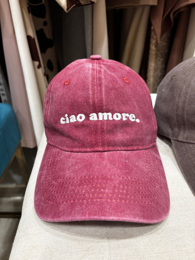 Cappello “Ciao amore”